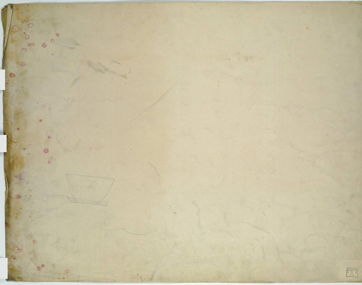 Carl von Hasenauer, Architekturstudie, Inv. Nr.: CHA731v