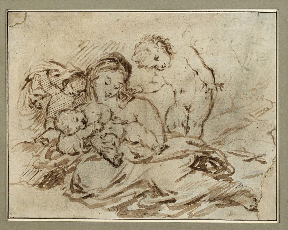 Maria mit dem Kinde und Johannesknaben, Inv. Nr.: 2598