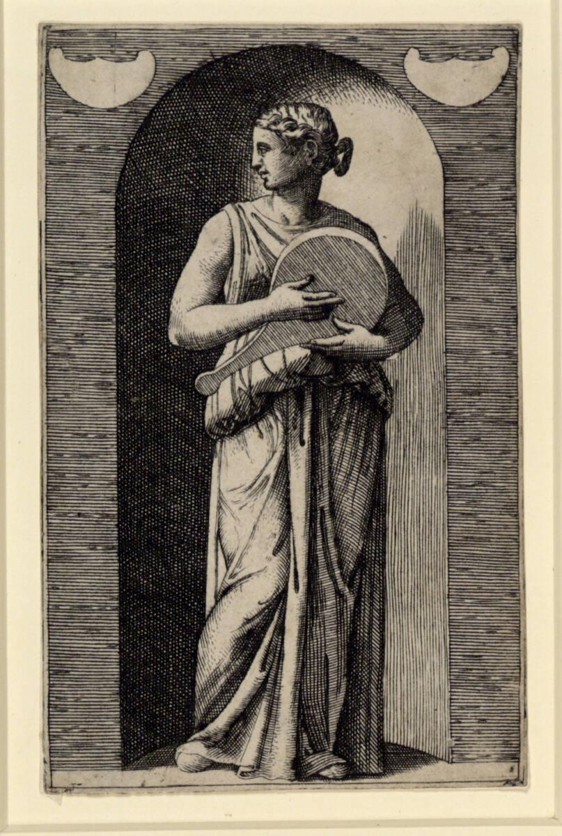 Marcantonio Raimondi, Muse, Inv. Nr.: DG1970/452