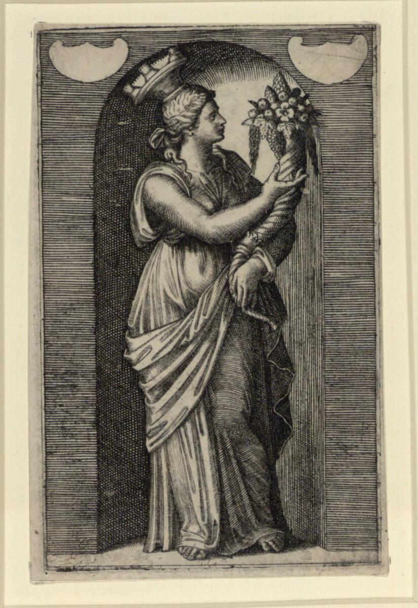 Marcantonio Raimondi, Muse, Inv. Nr.: DG1970/460