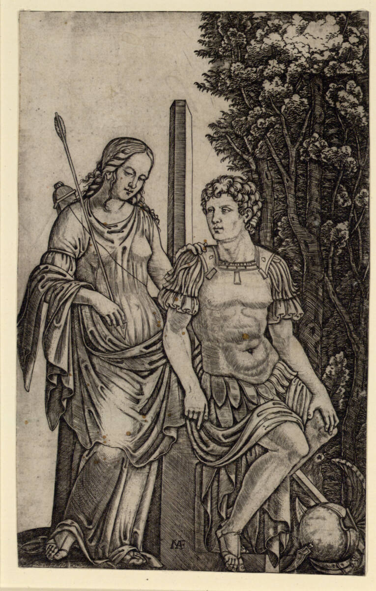 Venus und Aeneas, Marcantonio Raimondi