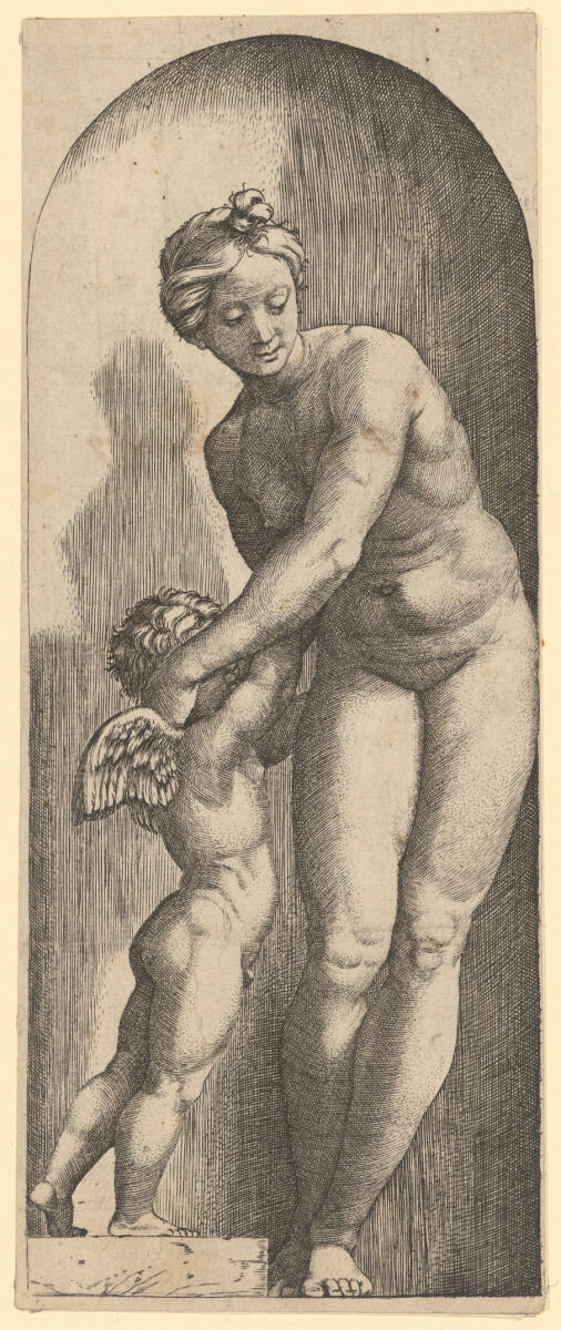 Venus und Amor, Raphael