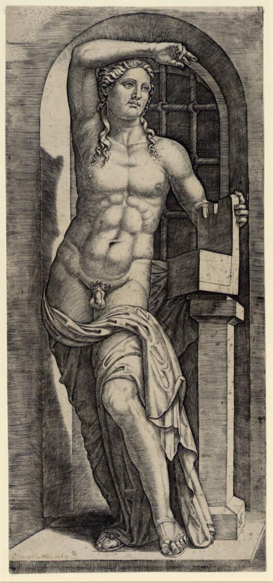 Marcantonio Raimondi, Apollo, Inv. Nr.: DG1971/344