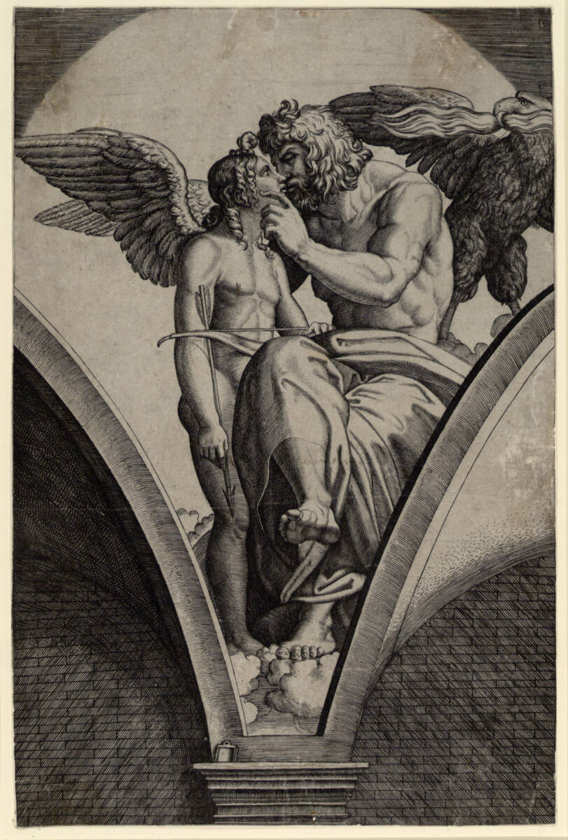 Jupiter und Amor, Raphael