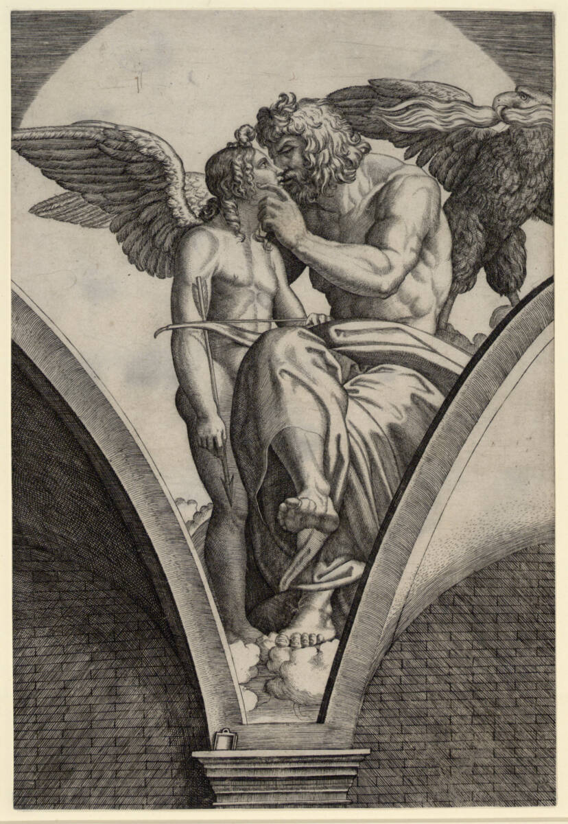 Jupiter und Amor, Raphael