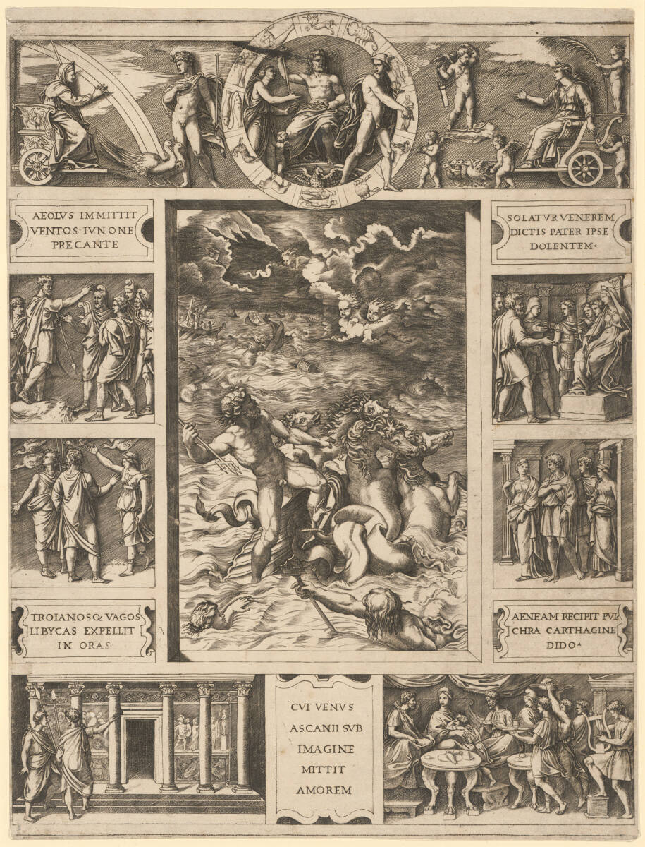 Quos Ego, Raphael