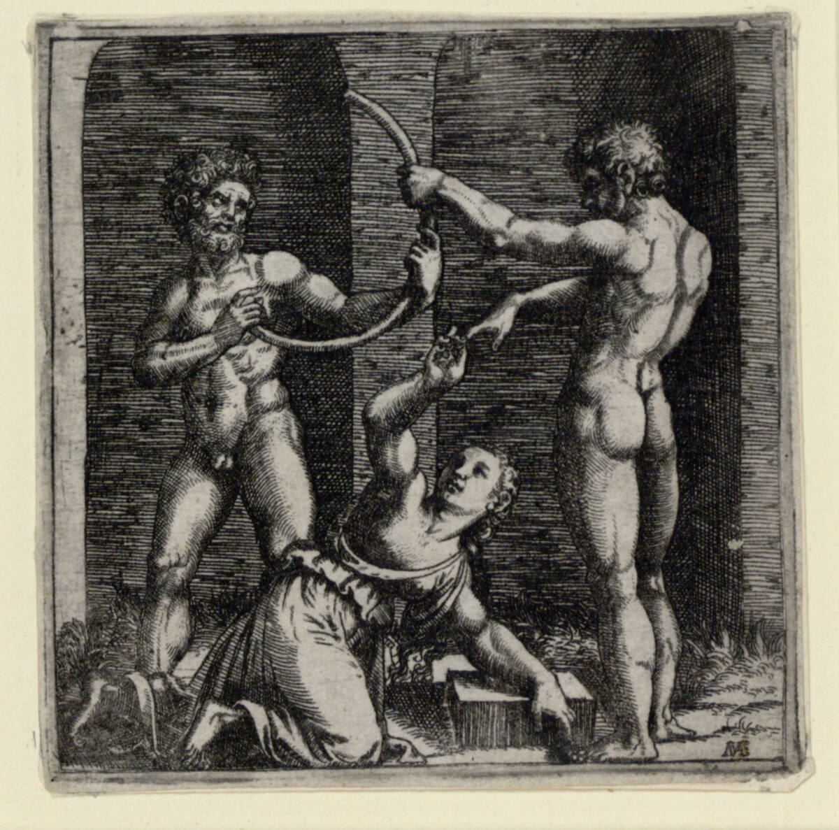 Der gekrümmte Stock, Francesco Francia