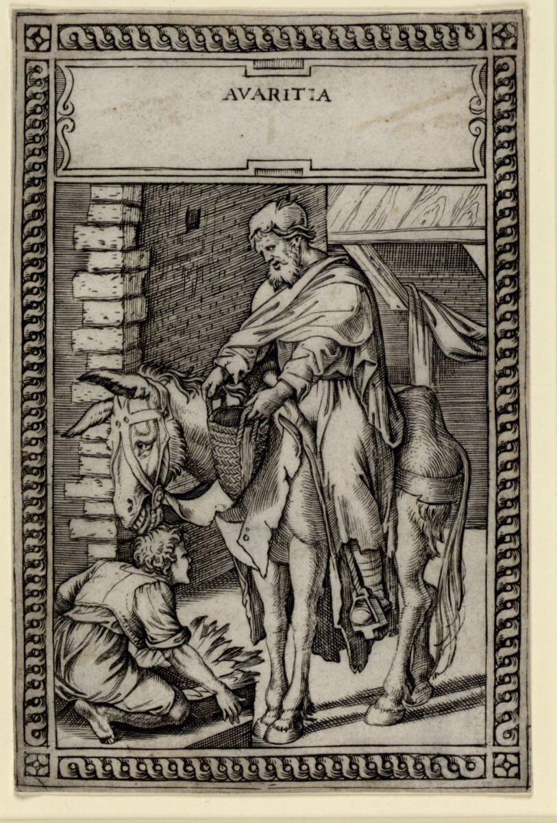 (?)Marcantonio Raimondi, Der Kardinal, Inv. Nr.: DG1971/425