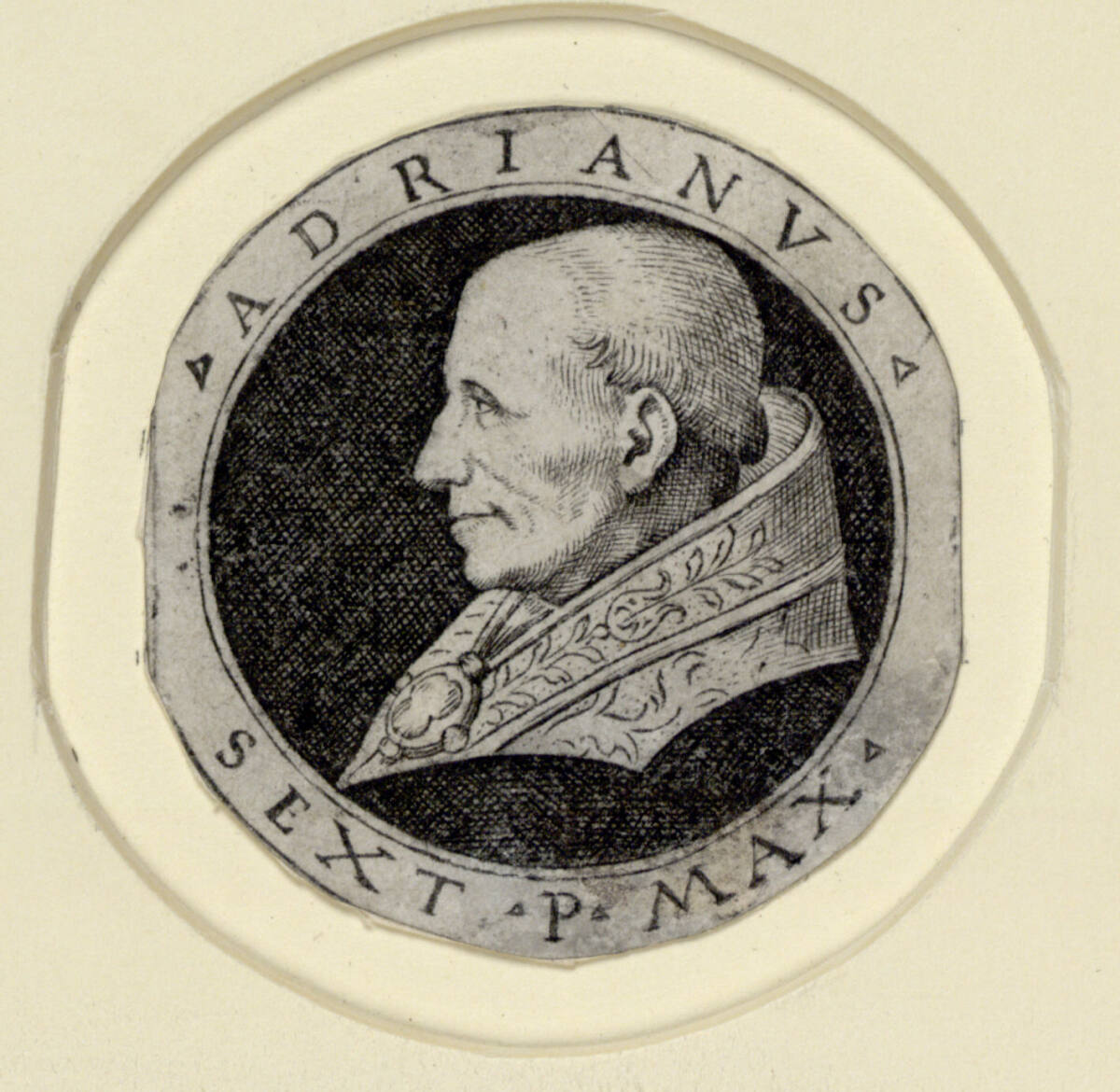 Papst Hadrian VI., Marcantonio Raimondi