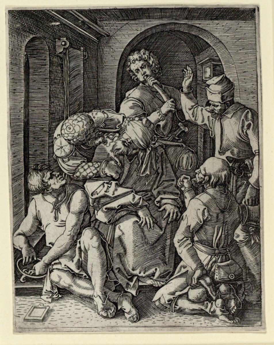 Marcantonio Raimondi, Verspottung Christi, Inv. Nr.: DG1971/476