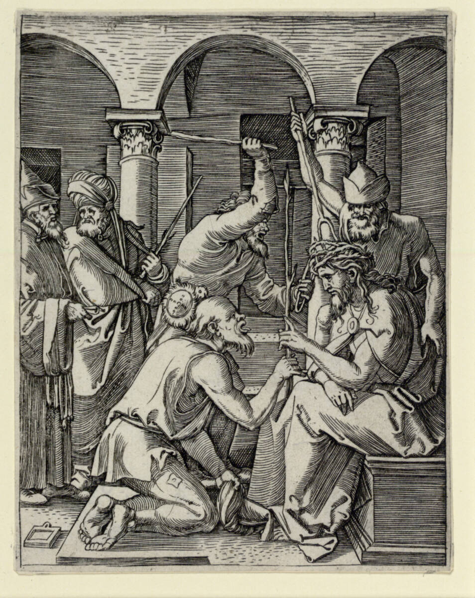 Dornenkrönung, Marcantonio Raimondi