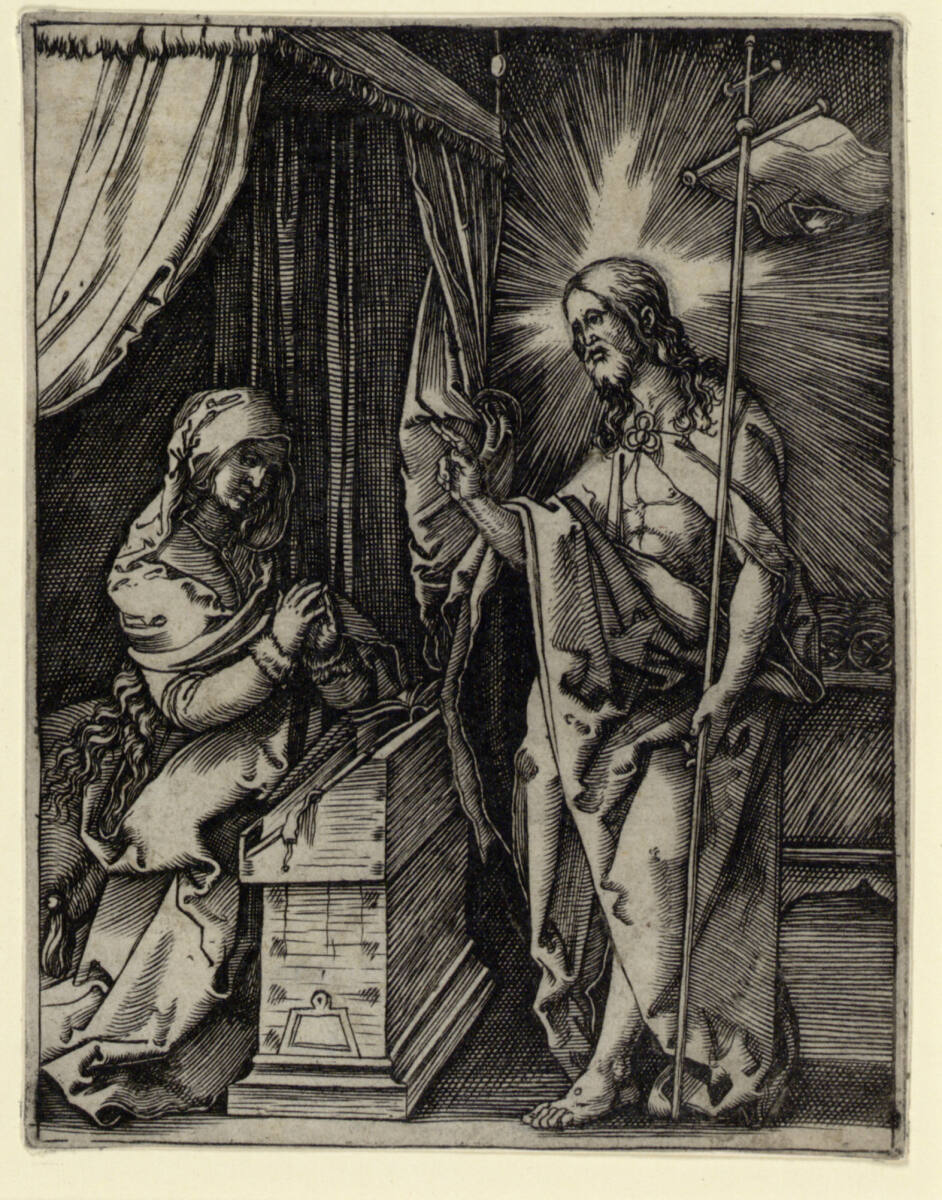 Christus erscheint seiner Mutter, Albrecht Dürer