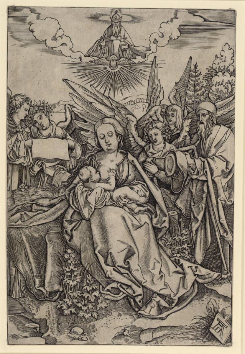 Marcantonio Raimondi, Madonna mit Engeln, Inv. Nr.: DG1971/517