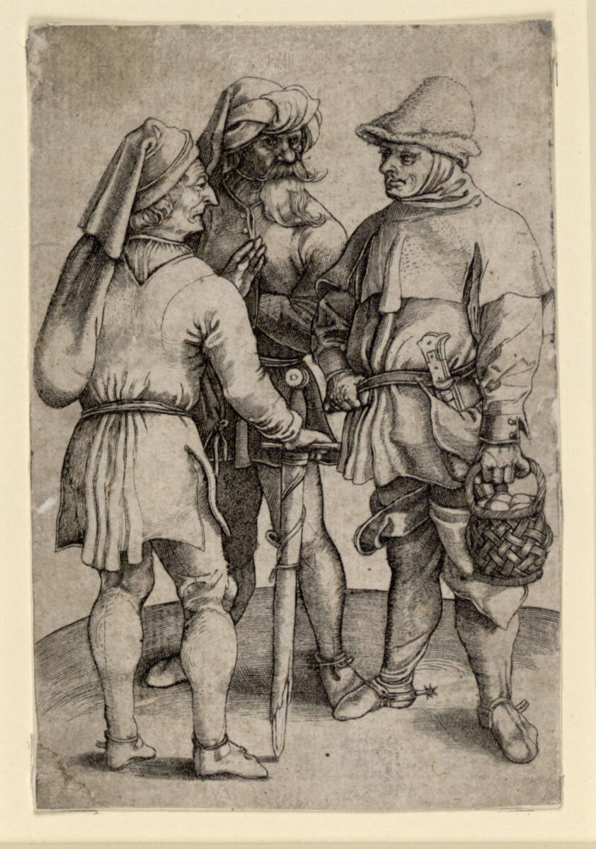 Drei Bauern, Marcantonio Raimondi