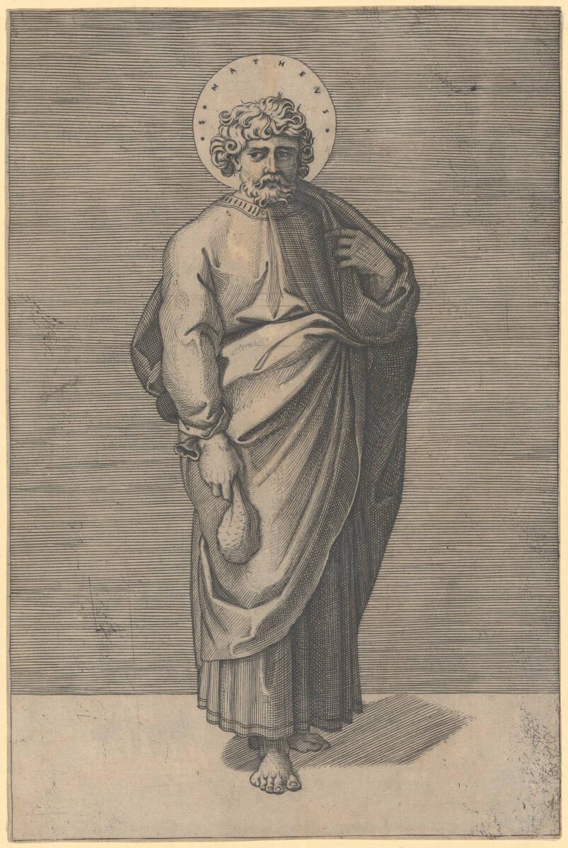 Marcantonio Raimondi, Matthäus, Inv. Nr.: DG1970/311