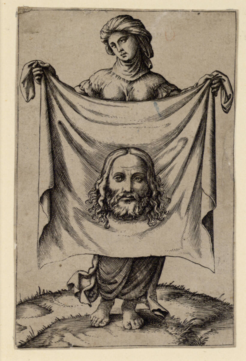 Heilige Veronika, Marcantonio Raimondi