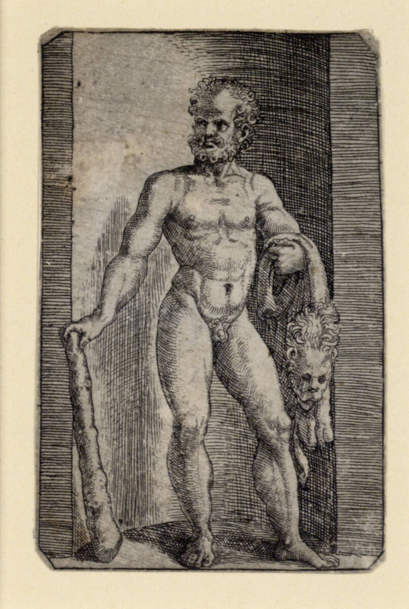 Herkules, Marcantonio Raimondi