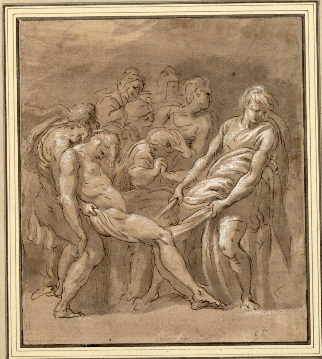 Anonym, Grablegung Christi, Inv. Nr.: 2636