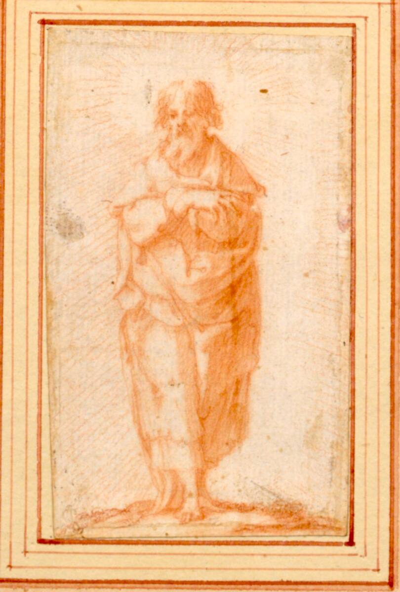 Christus und die zwölf Apostel: Jacobus Minor, Judas Thaddäus oder Matthäus, Claude Vignon