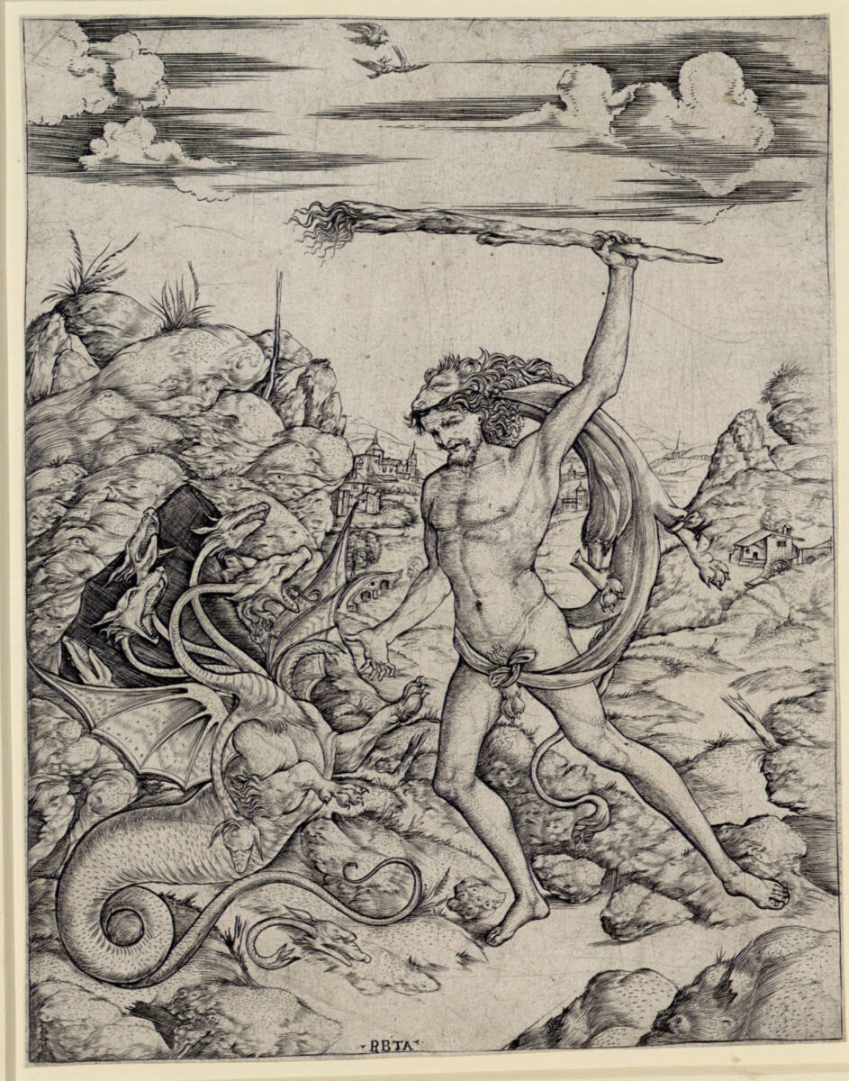Herkules und Hydra, 1460