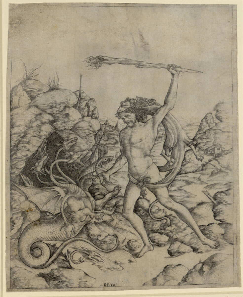 Herkules und Hydra, 1460