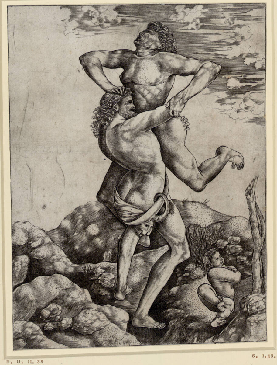 Herkules und Antäus, 1460