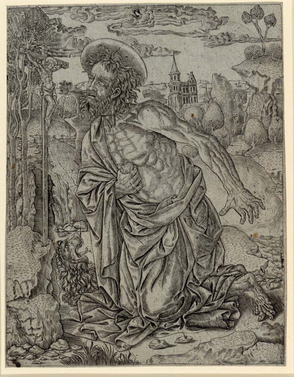 Der heilige Hieronymus in der Busse, Florentinischum1500