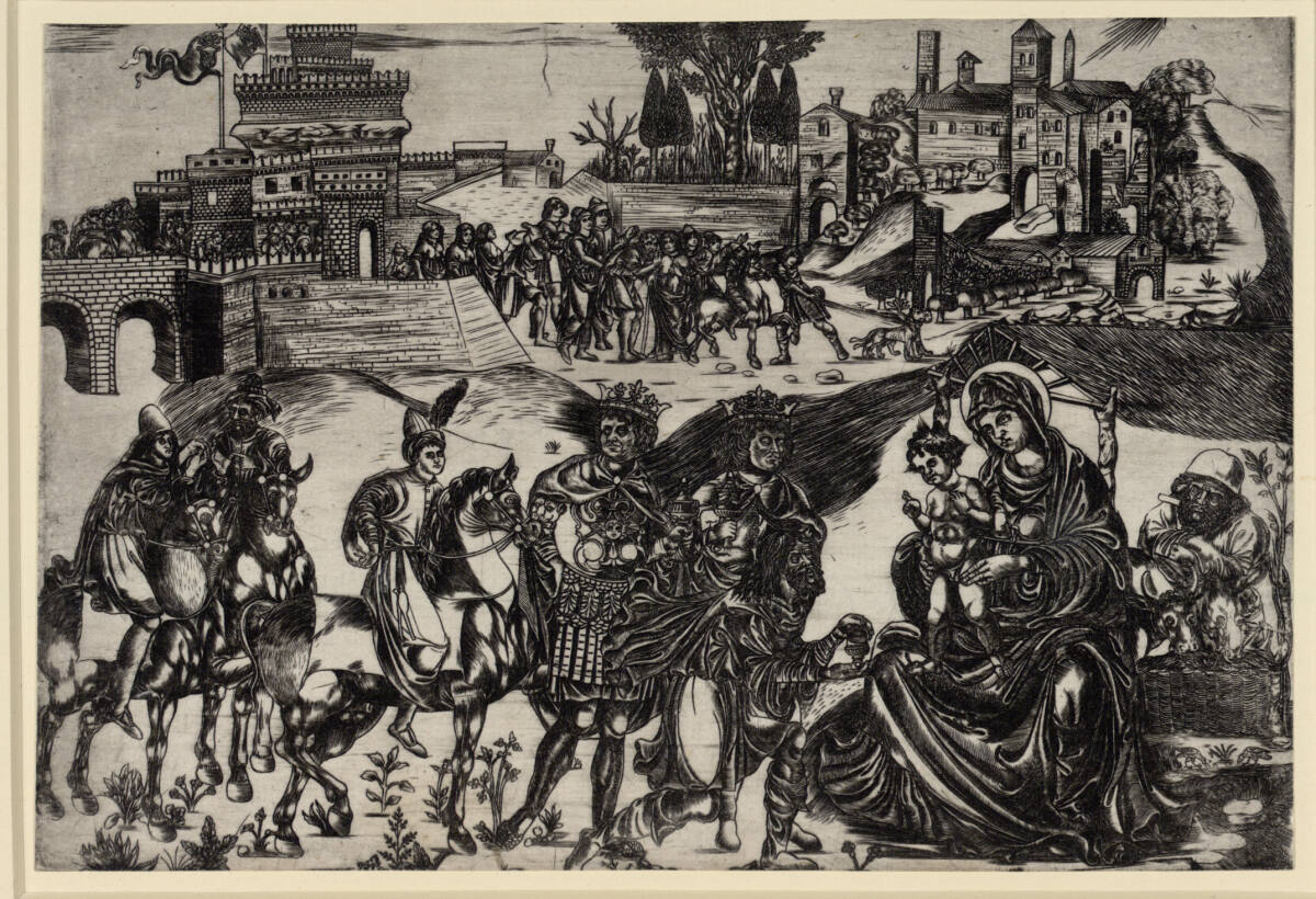 Die Anbetung der Maria, Florentinischum1500