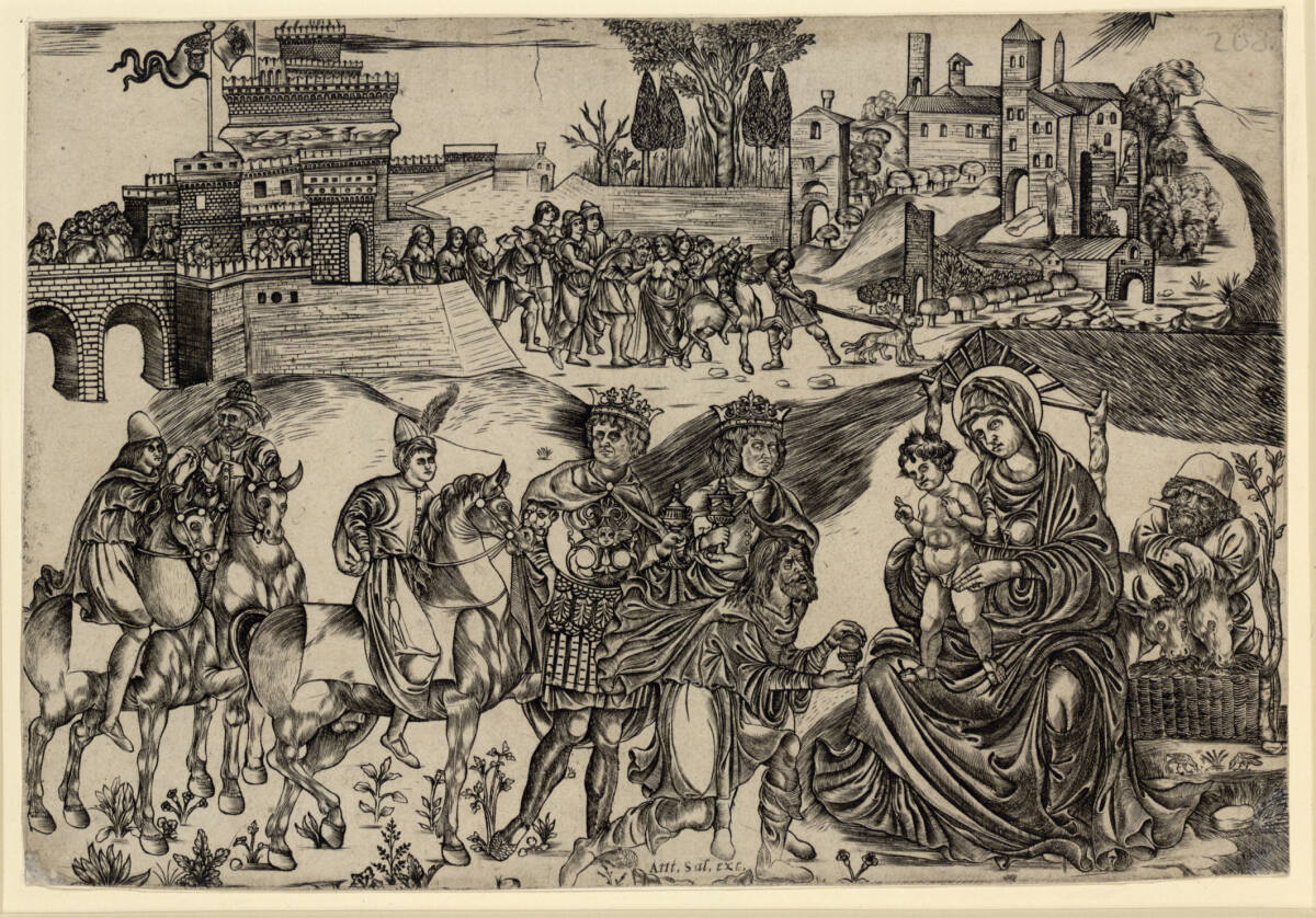 Die Anbetung der Maria, Florentinischum1500