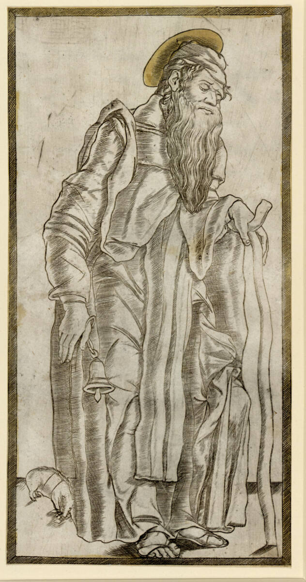 Der heilige Antonius der Große, Ferraresischum1460/70, 1470–1480