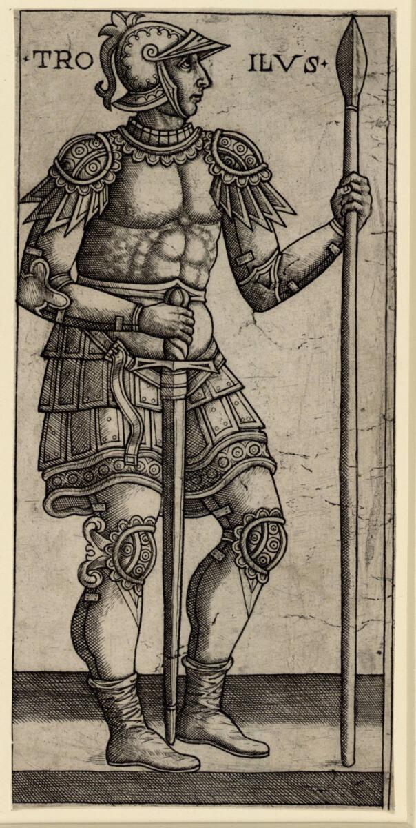 Anonym, Florentinisch um 1500?, Troilus, Inv. Nr.: DG1952/48