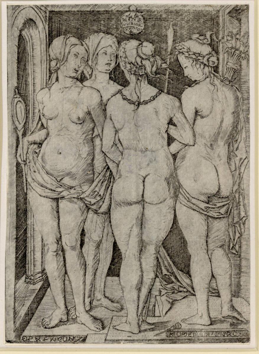 Nicoletto da Modena, Urteil des Paris (?), Inv. Nr.: DG1942/55