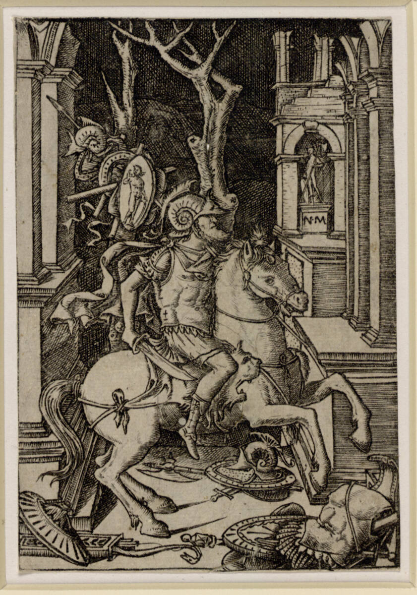 Römischer Reiter, Nicoletto da Modena