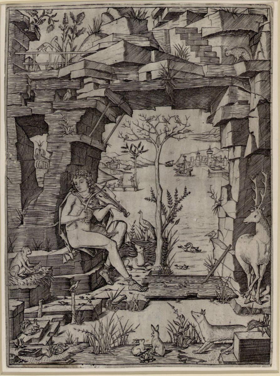 Nicoletto da Modena, Orpheus, Inv. Nr.: DG1952/381