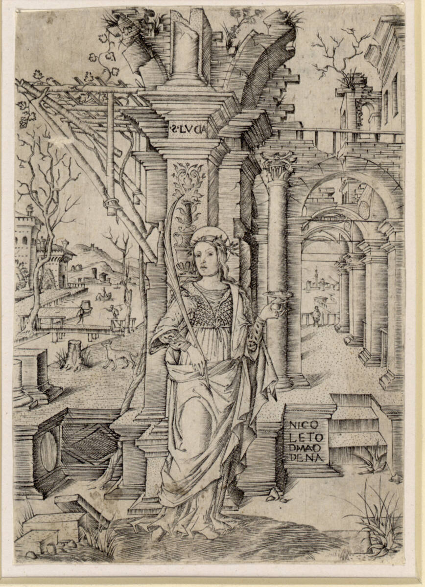 Heilige Lucia, Nicoletto da Modena