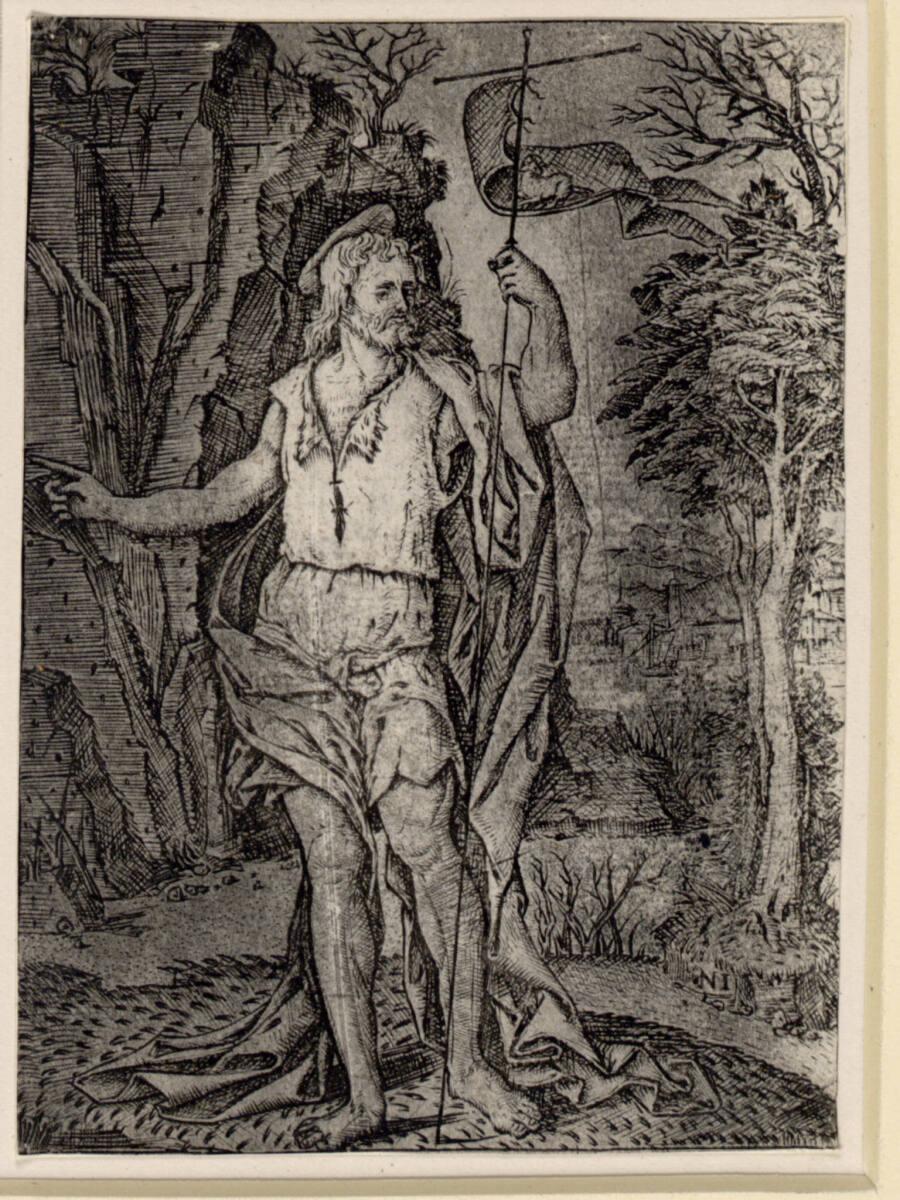 Nicoletto da Modena, Johannes der Täufer, Inv. Nr.: DG1952/409