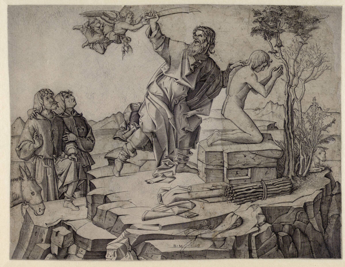 Abrahams Opfer, Benedetto Montagna