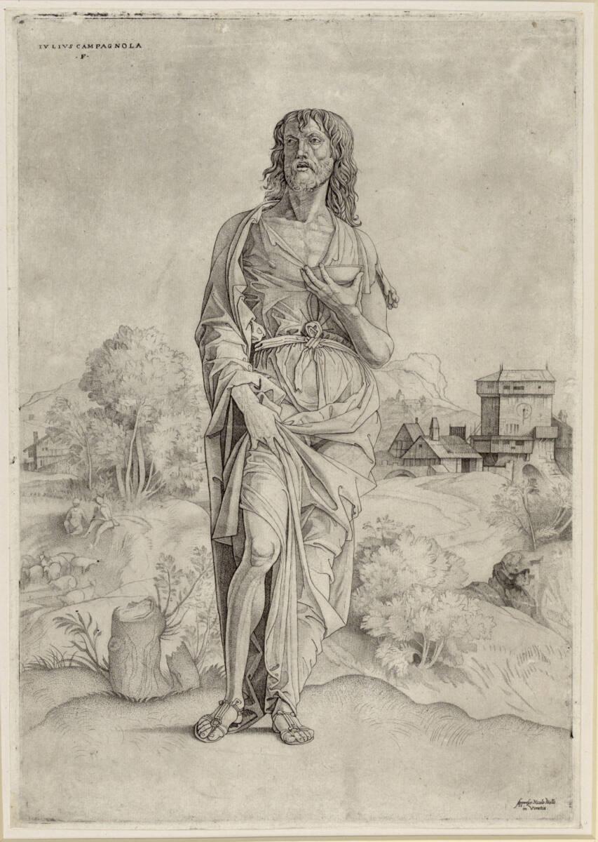 Giulio Campagnola, Johannes der Täufer, Inv. Nr.: DG1954/157