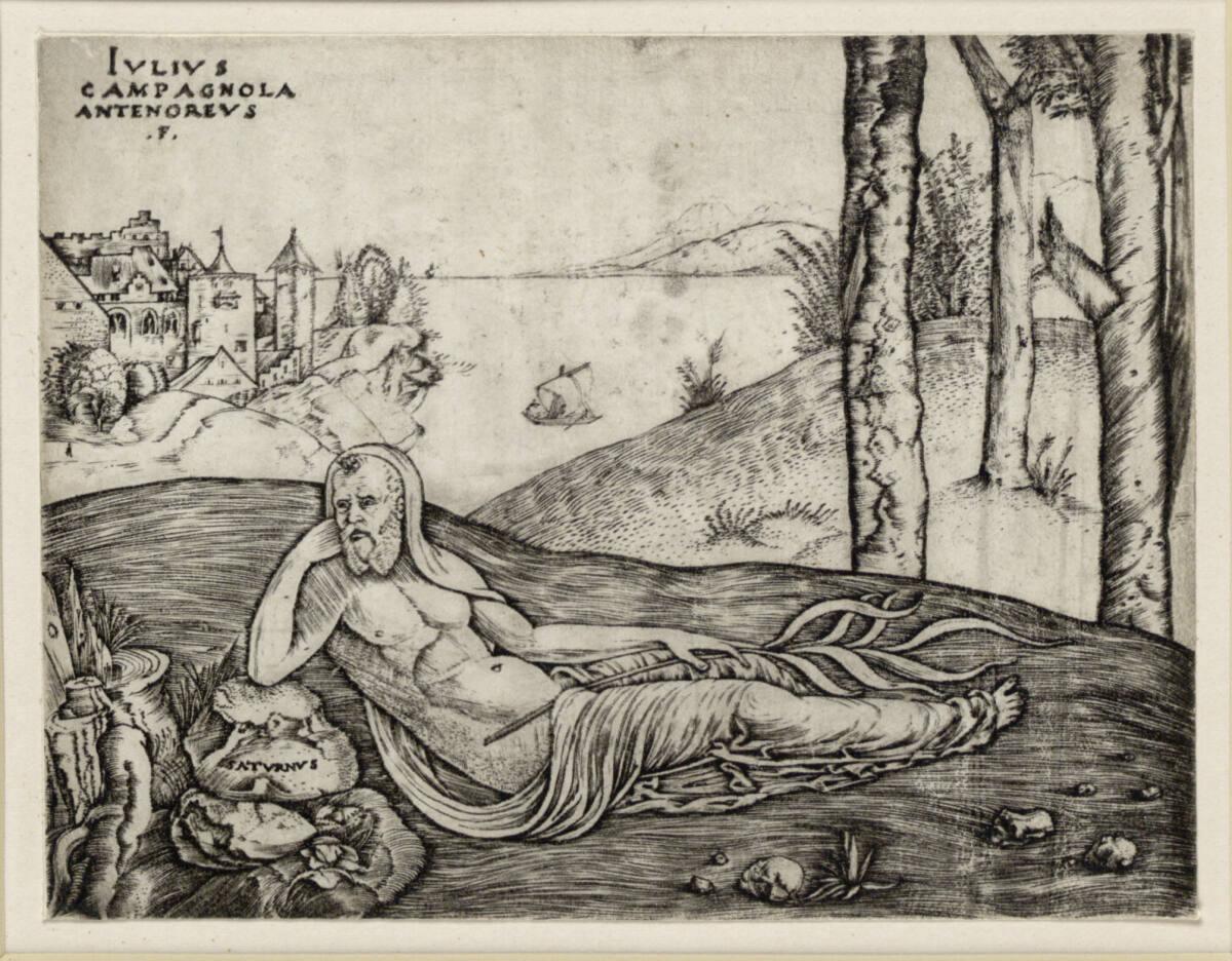 Giulio Campagnola, Saturn, Inv. Nr.: DG1954/162