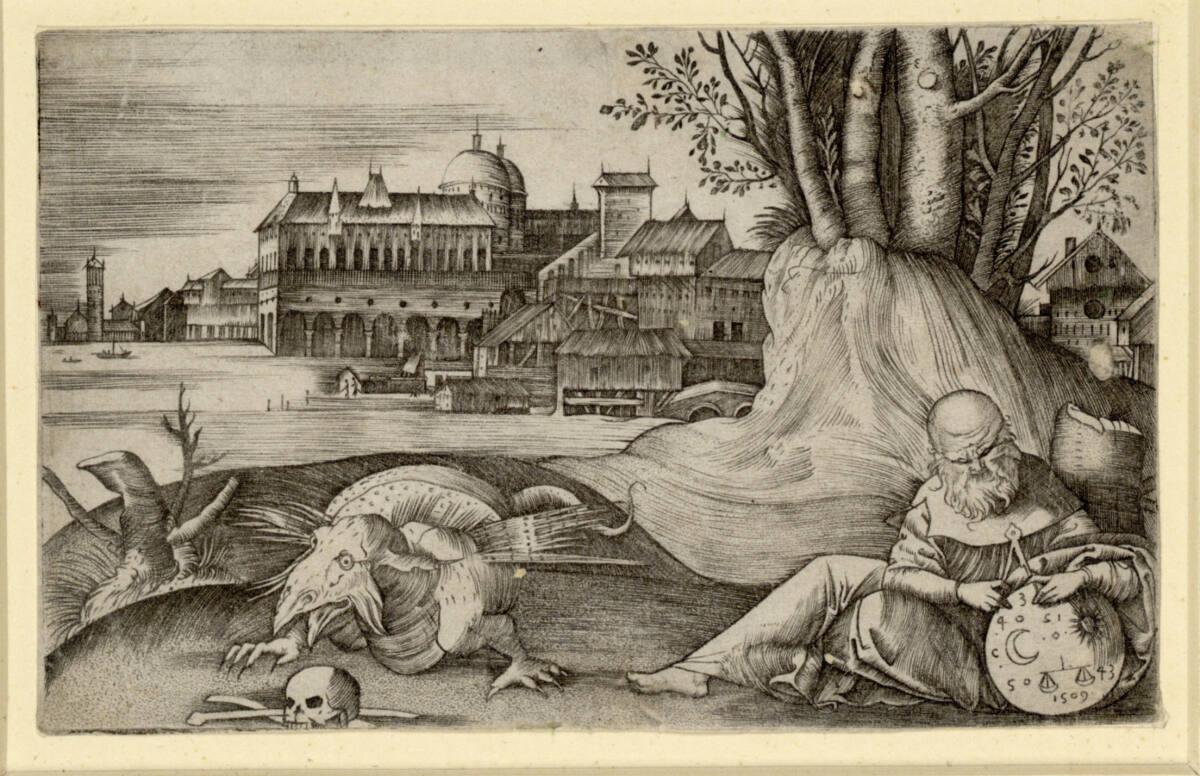 Anonym, Der Astrologe, Inv. Nr.: DG1958/56