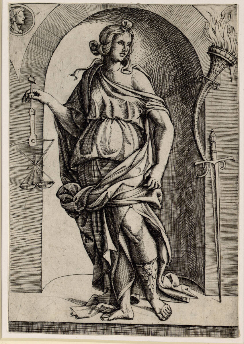Justitia, MonogrammistIICA