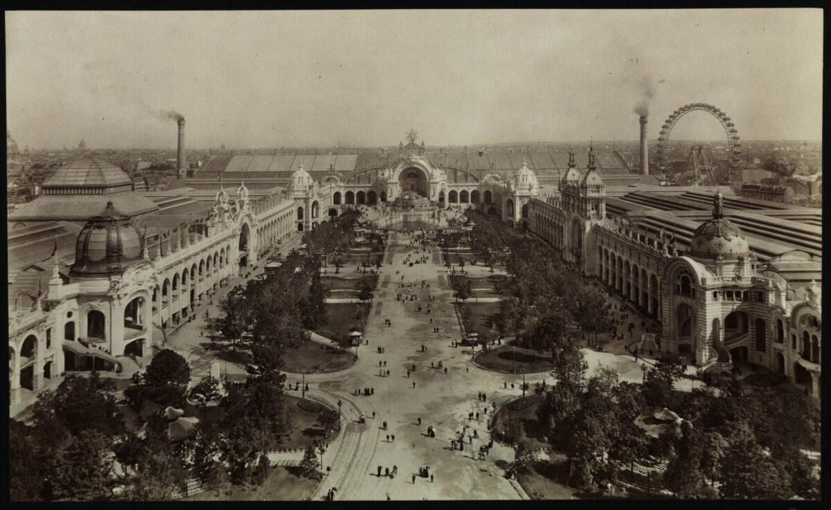 Louis-Antonin Neurdein, Park und Palast des Marsfelds auf der Weltausstellung Paris 1900, Inv. …