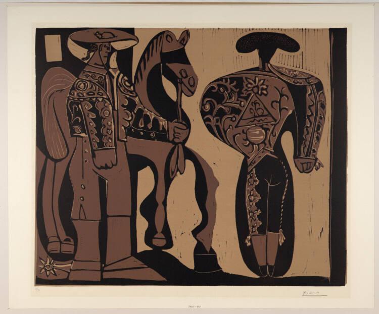 Pablo Picasso, Picador und Torero, Inv. Nr.: DG1960/90