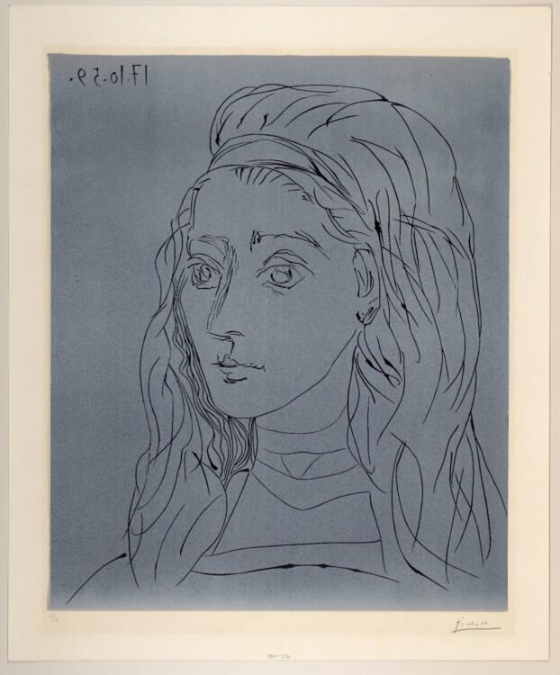 Pablo Picasso, Jacqueline, Inv. Nr.: DG1960/92