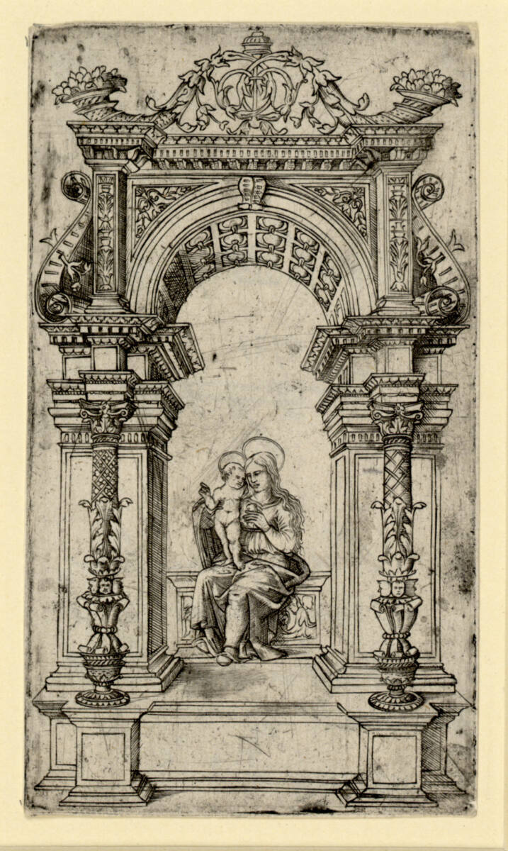 Madonna im Triumphbogen, Bolognesisch