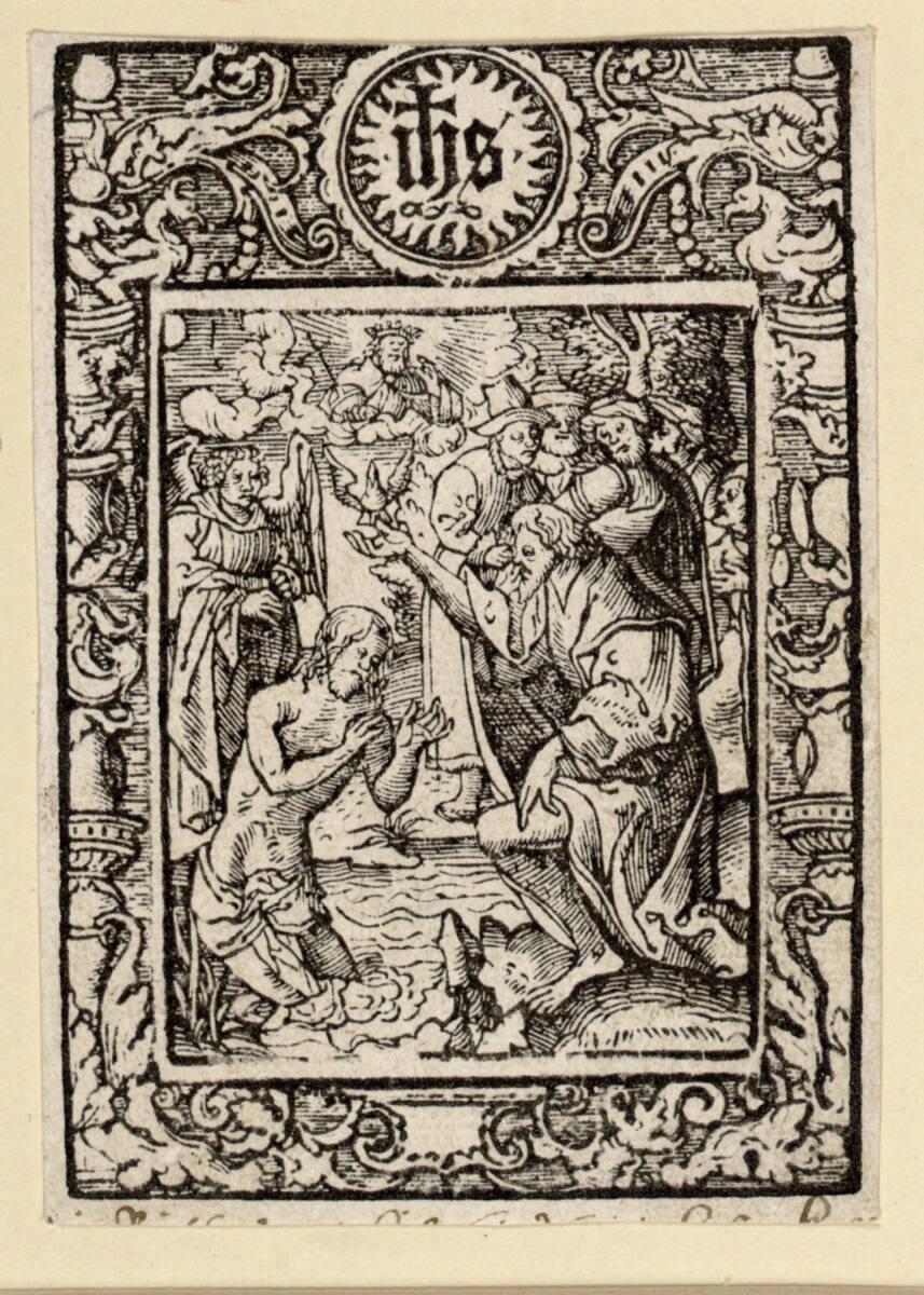 Anonym, Taufe Christi, Inv. Nr.: DG1949/533