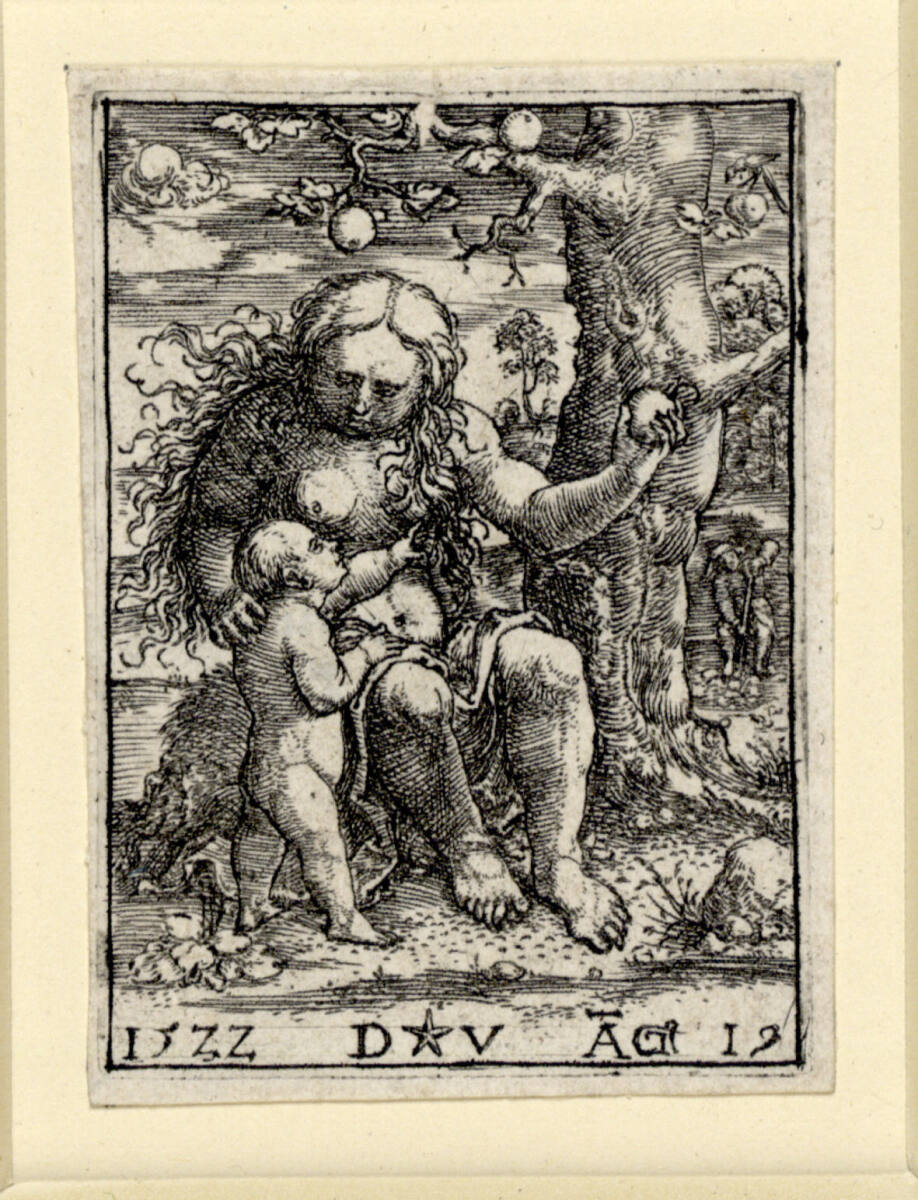 Eva und Kain, Dirk Jakobsz. Vellert, 1522