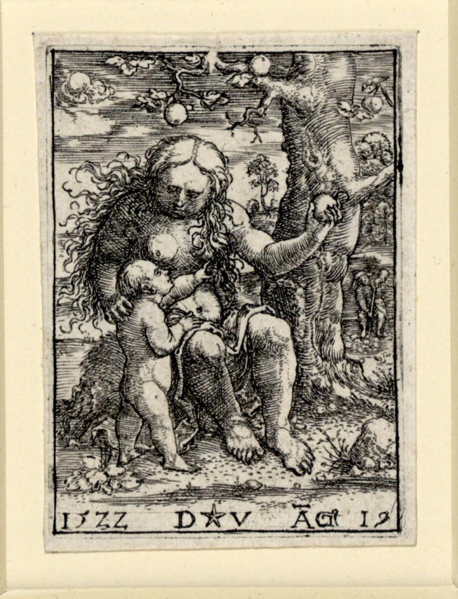 Dirk Jakobsz. Vellert, Eva und Kain, Inv. Nr.: DG1949/588