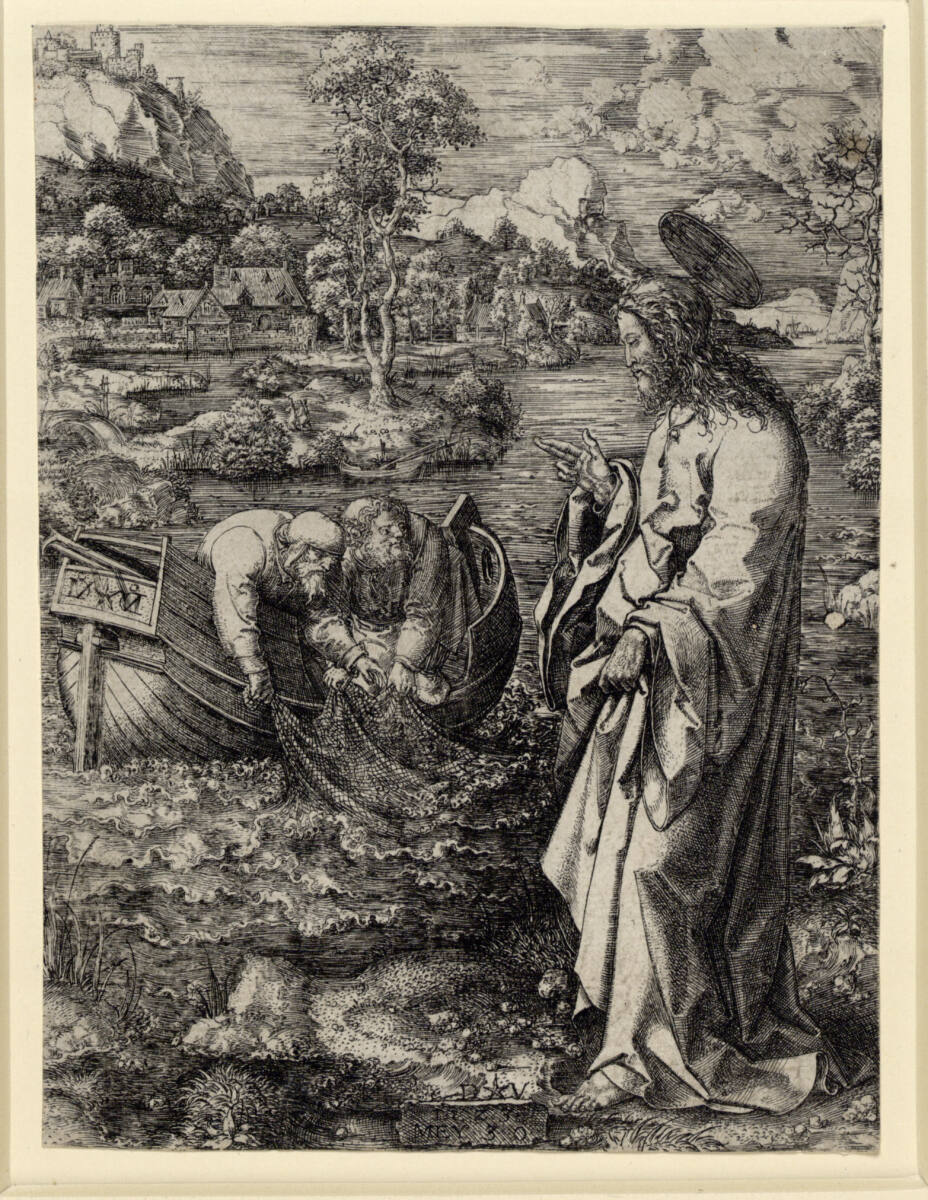 Die Berufung der Apostel Petrus und Andreas, Dirk Jakobsz. Vellert, 1523