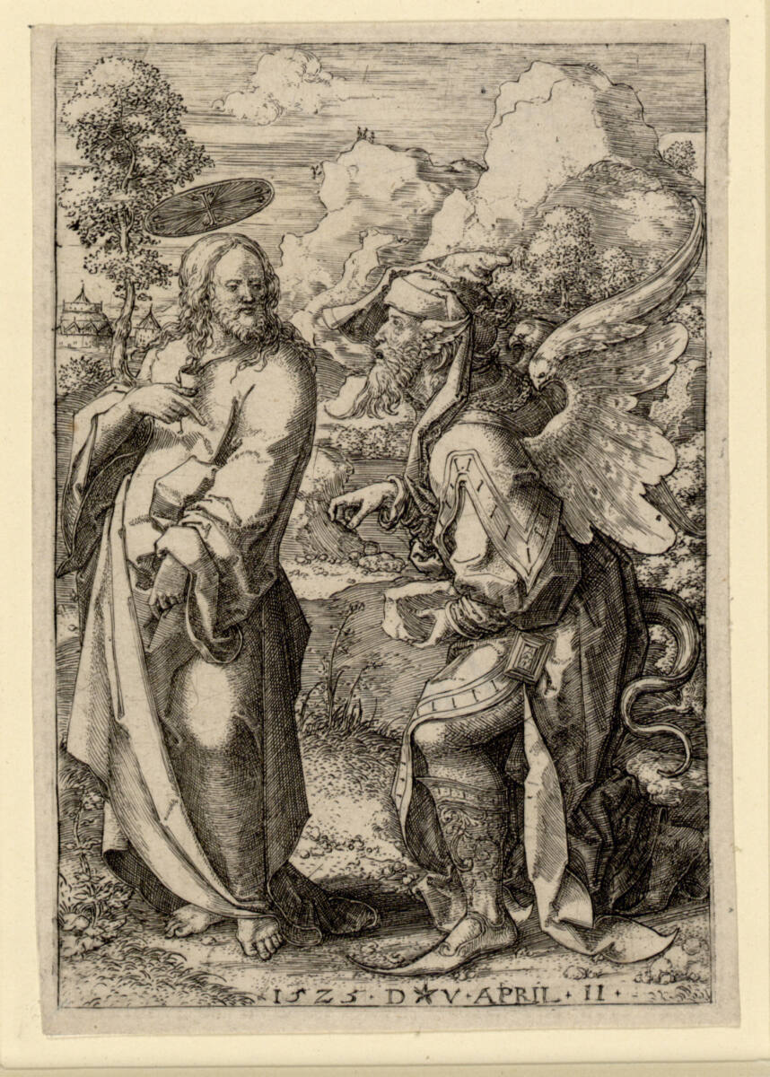 Die Versuchung Christi, Dirk Jakobsz. Vellert, 1525